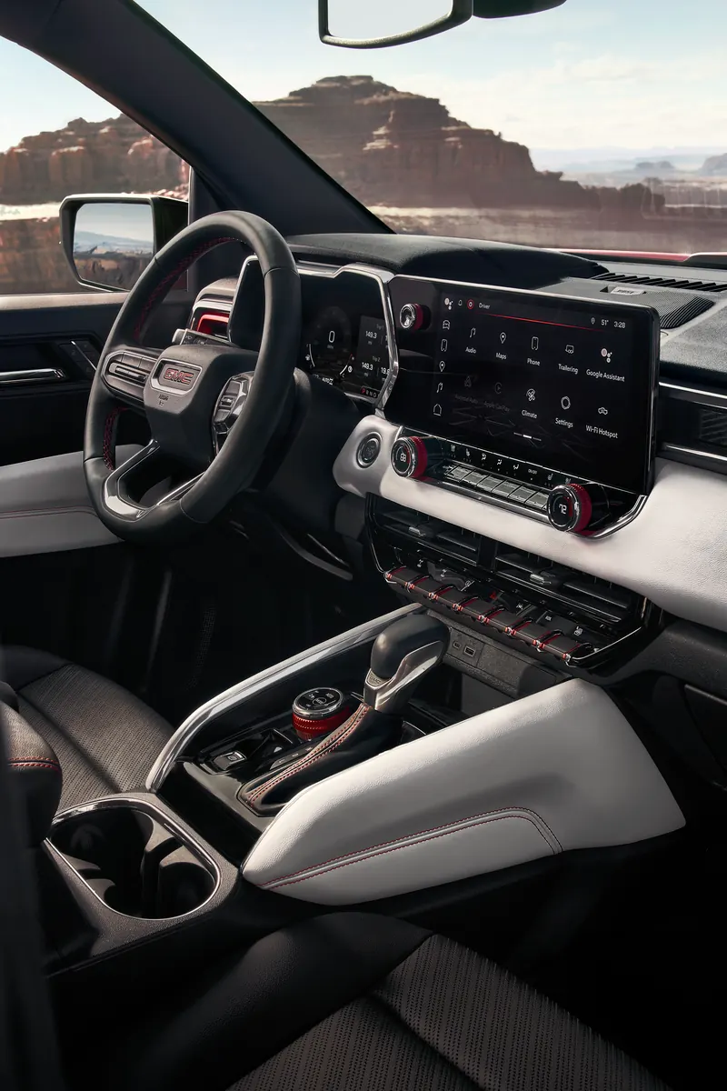2026 GMC Canyon infotainment system at Classic Auto Group Galveston Buick GMC in GALVESTON TX